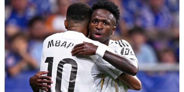 Kylian Mbappé hillitsi Vinícius Juniorin sanallista heikkoutta